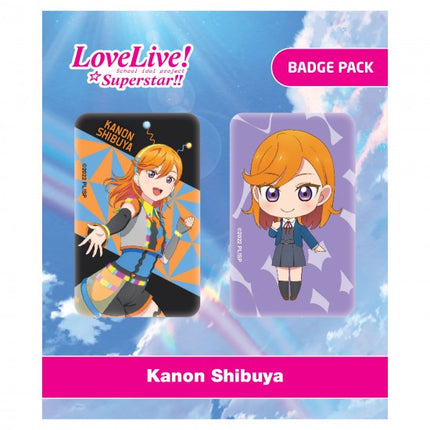 Love Live! Superstar!! Kanon Shibuya Badge Pack