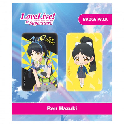 Love Live! Superstar!! Ren Hazuki Badge Pack