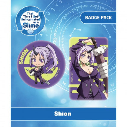That Time I Got Reincarnated As A Slime Shion Badge Pack [arriving soon]