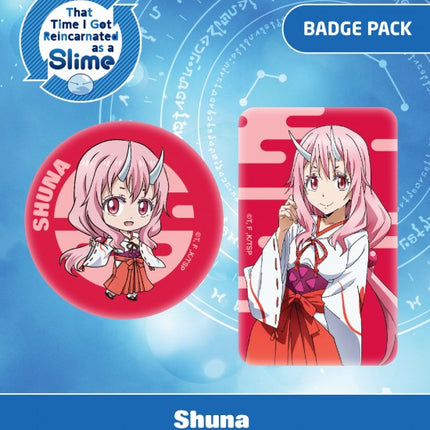 That Time I Got Reincarnated As A Slime Shuna Badge Pack