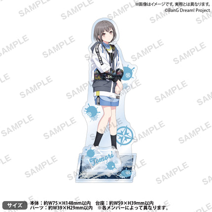 Poppin'Party×MyGO!!!!! "Divide/Unite" Acrylic Stand - Tae Hanazono