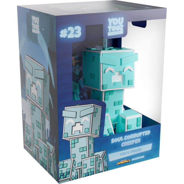 Youtooz: Minecraft: Soul Corrupted Creeper (Release Date: 06/27) (1 in 6 Glow In The Dark chase)