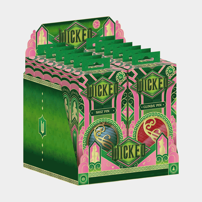 The Noble Collection - Wicked: Shiz Pin Assortment 12pc CDU