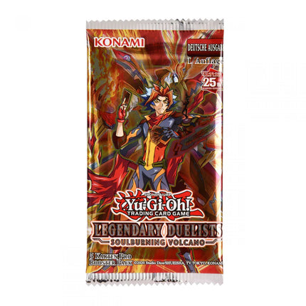 Yu Gi Oh! Legendary Duelists Soulburning Volcano Booster pack