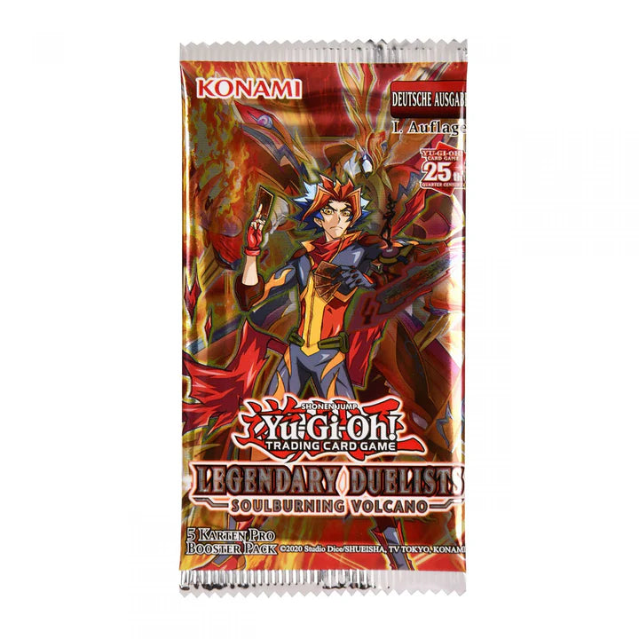 soulburning volcano booster box Yu Gi Oh! Legendary Duelists Soulburning Volcano Booster pack – Pavilion Distribution
