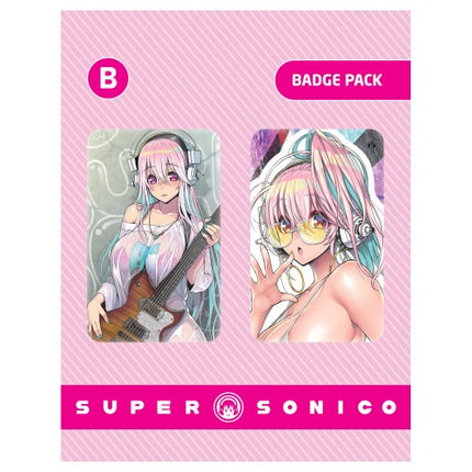 Super Sonico Badge Pack Ver B