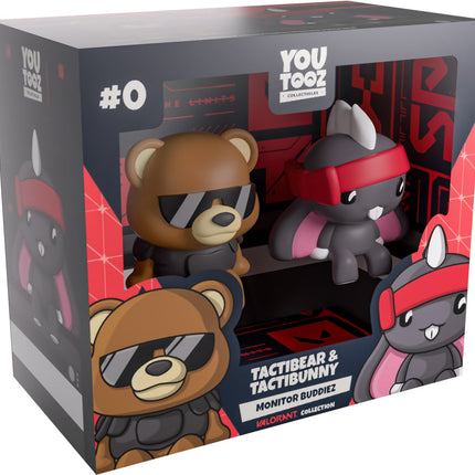 Youtooz: Valorant: TactiBear & TactiBunny (Monitorbuddiez) (Release Date: 08/27)