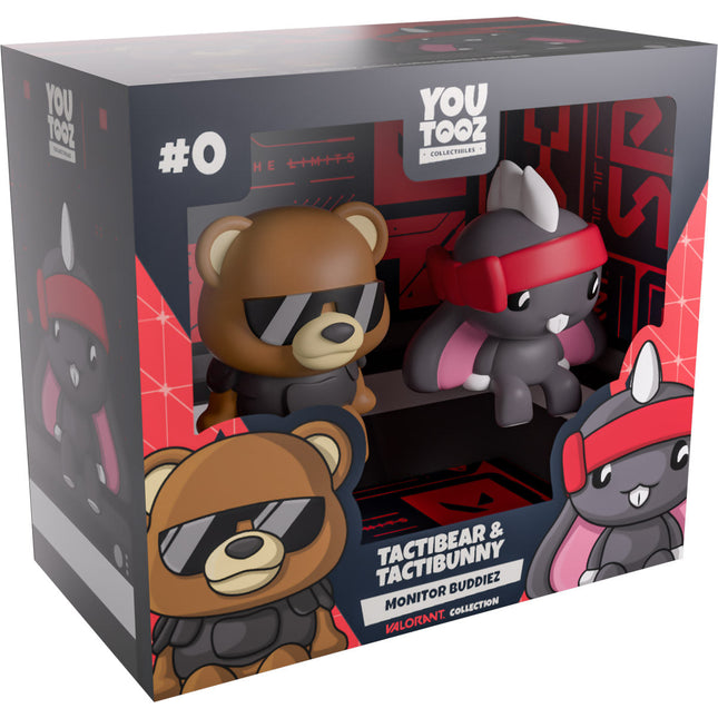 Youtooz: Valorant: TactiBear & TactiBunny (Monitorbuddiez) (Release Date: 08/27)