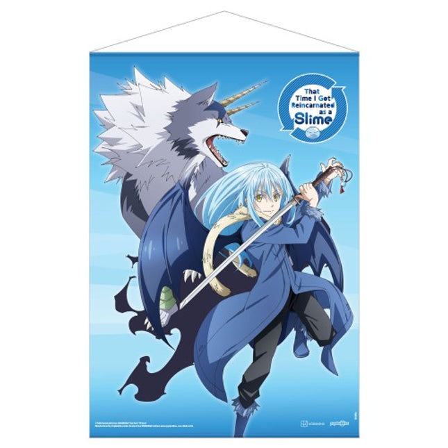 That Time I got Reincarnated as a Slime (Ten-Sura) Rimuru and Ranga Wall Scroll