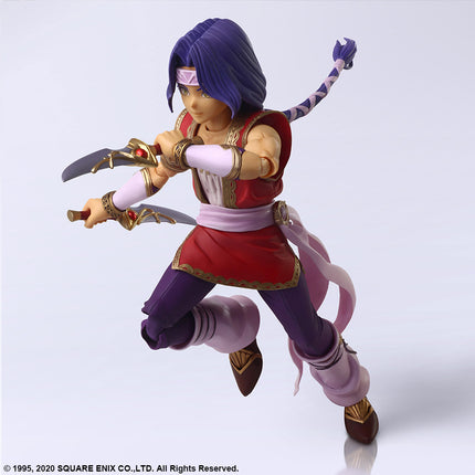 SQUARE ENIX -  TRIALS OF MANA BRING ARTS ACTION FIGURE - HAWKEYE & RIESZ
