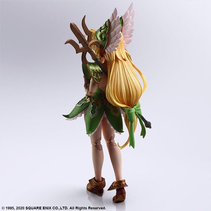 SQUARE ENIX -  TRIALS OF MANA BRING ARTS ACTION FIGURE - HAWKEYE & RIESZ