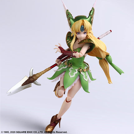 SQUARE ENIX -  TRIALS OF MANA BRING ARTS ACTION FIGURE - HAWKEYE & RIESZ