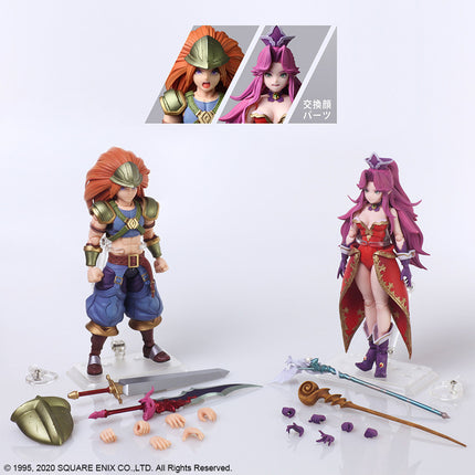 SQUARE ENIX -  TRIALS OF MANA BRING ARTS ACTION FIGURE - DURAN & ANGEL