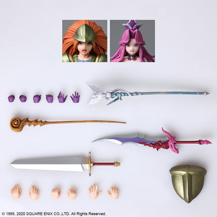SQUARE ENIX -  TRIALS OF MANA BRING ARTS ACTION FIGURE - DURAN & ANGEL