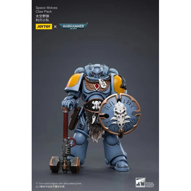 Warhammer 40K 1/18 Scale Space Wolves Claw Pack Sigyrr Stoneshield