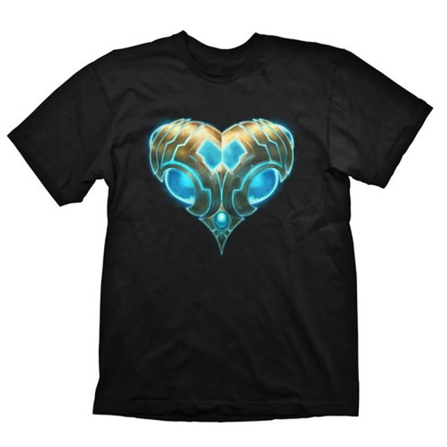 Starcraft 2 T-Shirt: Protoss Heart Black - Size L