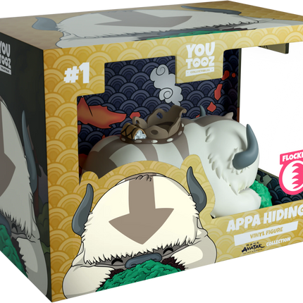 Youtooz - Avatar: The Last Airbender - Appa Hiding FLOCKED