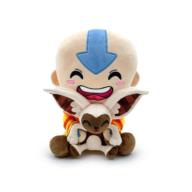 Youtooz - Avatar: The Last Airbender: Aang and Momo Sit Plush (1ft)