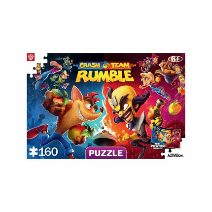 Good Loot - Kids Puzzle: Crash Team Rumble (160 pieces)