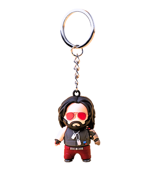 Good Loot - Cyberpunk 2077 Johnny Silverhand Good Loot 3D Keychain