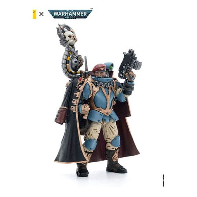 Warhammer 40k Action Figure 1/18 Astra Militarum Tempestus Scions Command Squad 55th Kappic Eagles Tempestor Prime