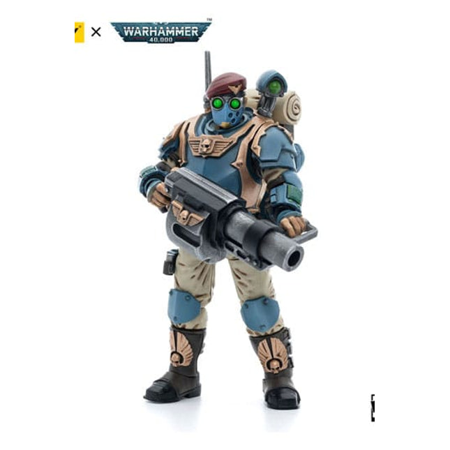 Warhammer 40k Action Figure 1/18 Astra Militarum Tempestus Scions Command Squad 55th Kappic Eagles Grenadier