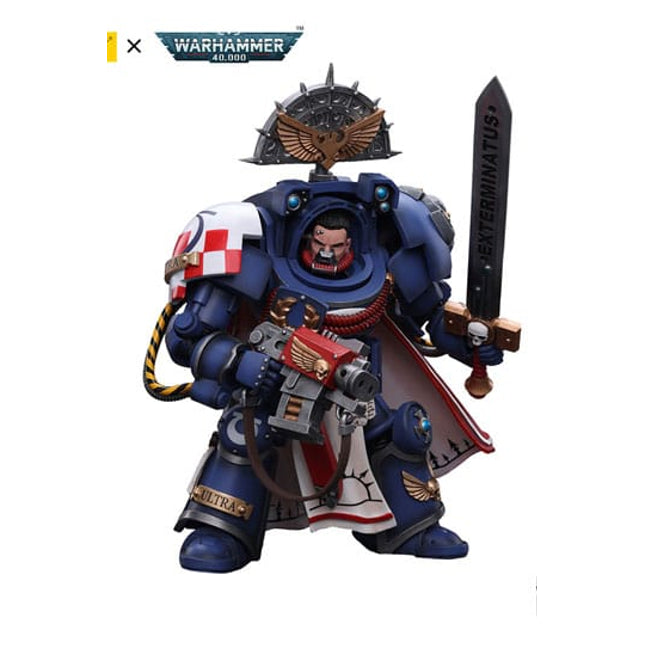 Warhammer 40k Action Figure 1/18 Ultramarines Terminator Captain