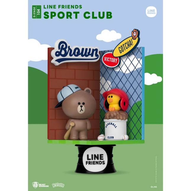 DS-104-Line Friends-Sport Club Close Box
