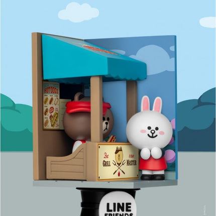 DS-105-Line Friends-Hot Dog Close Box