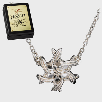 The Noble Collection - Lord of the Rings: Galadriel Ring Pendant – Sterling Silver
