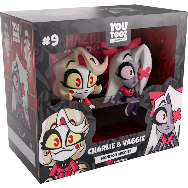 Youtooz - Hazbin Hotel: Charlie and Vaggie Monitor Buddiez (Release Date: 12/25)