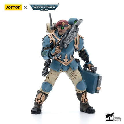 Warhammer 40k Action Figure 1/18 Astra Militarum Tempestus Scions Command Squad 55th Kappic Eagles Medic