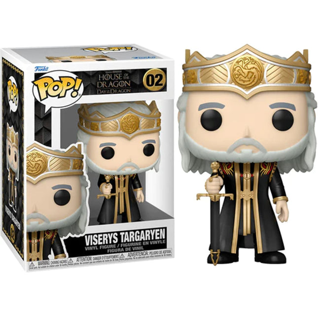 Funko POP! TV: HotD - King Viserys Targaryen Targaryen - House Of the Dragon