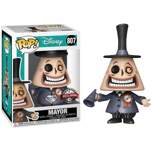 POP!-Nightmare Before Christmas Mayor w/Megaphone DGL RS