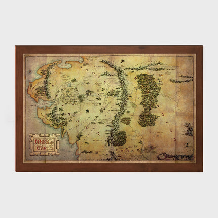 The Noble Collection - The Lord of the Rings: The Map of Middle Earth