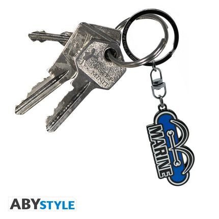 ONE PIECE - Keychain "Marine" X4 (Release date 09/25)