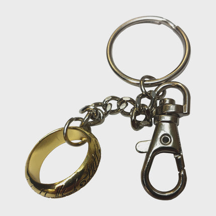 The Noble Collection - Lord of the Rings: One Ring Keychain