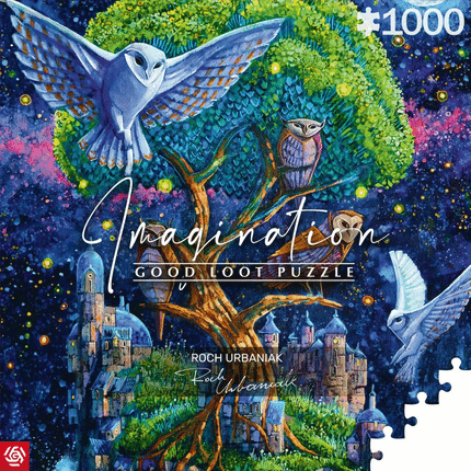 Good Loot - Imagination Puzzle: Roch Urbaniak Owl Island (1000 pieces)