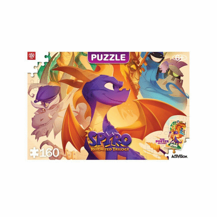 Good Loot - Kids Puzzle: Spyro Reignited Trilogy: Heroes (160 pieces)