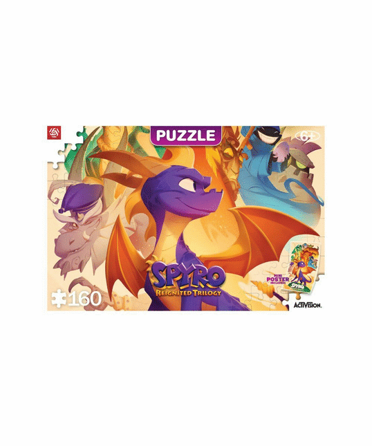 Good Loot - Kids Puzzle: Spyro Reignited Trilogy: Heroes (160 pieces)