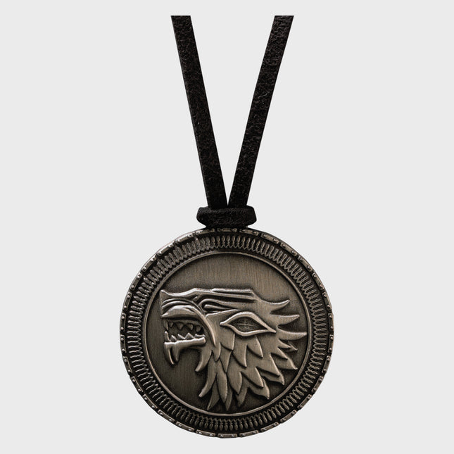 The Noble Collection - Game of Thrones: Stark Shield Pendant
