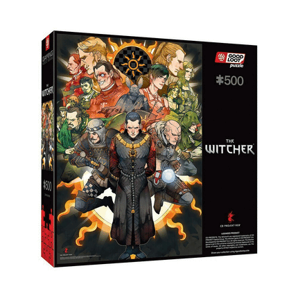 Good Loot - Gaming Puzzle: The Witcher (Wiedźmin) Nilfgaard (500 pieces)