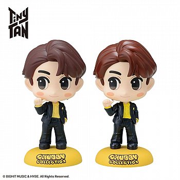 CHUBBY COLLECTION "TinyTAN" MP Figure with KeyChain ~Butter~ "Jin"