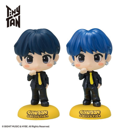 CHUBBY COLLECTION "TinyTAN" MP Figure with KeyChain ~Butter~ "SUGA"