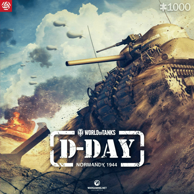 Good Loot - Gaming Puzzle: World of Tanks D-Day (1000 pieces)