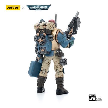 Warhammer 40k Action Figure 1/18 Astra Militarum Tempestus Scions Command Squad 55th Kappic Eagles Medic