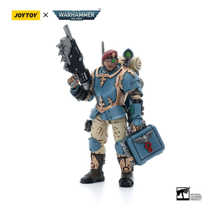 Warhammer 40k Action Figure 1/18 Astra Militarum Tempestus Scions Command Squad 55th Kappic Eagles Medic