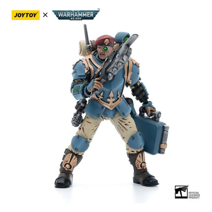 Warhammer 40k Action Figure 1/18 Astra Militarum Tempestus Scions Command Squad 55th Kappic Eagles Medic