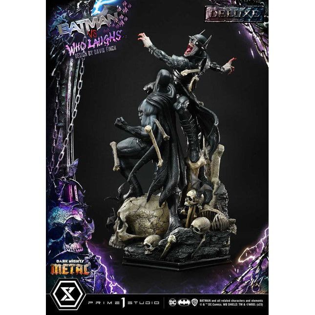 Prime 1 - Ultimate Premium Masterline Dark Nights: Metal (Comics) Batman versus Batman Who Laughs (Design by David Finch) DX Bonus Version (Release date 08/25)