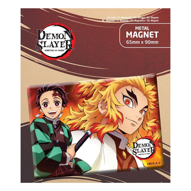 Demon Slayer: Kimetsu no Yaiba Tanjiro and Kyojuro Magnet